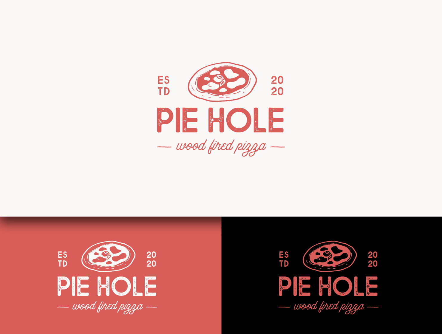 Logo-Design von wonderland für Pieholewood Pizza | Design #25566587
