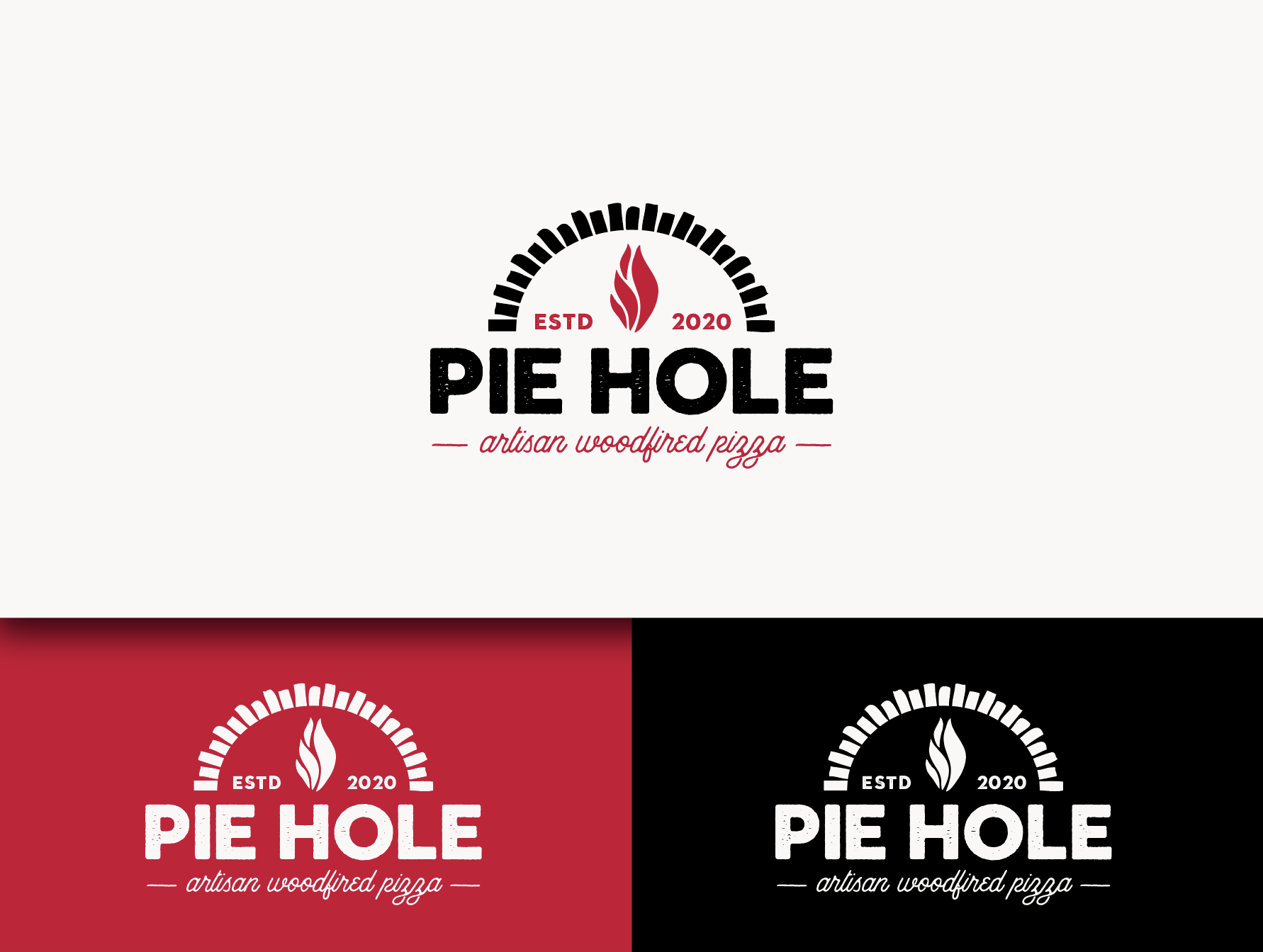 Logo Design by wonderland for Pieholewood Pizza | Design #25566638