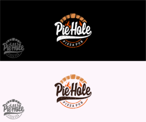 Logo-Design von S.S. Mulla für Pieholewood Pizza | Design: #25569593