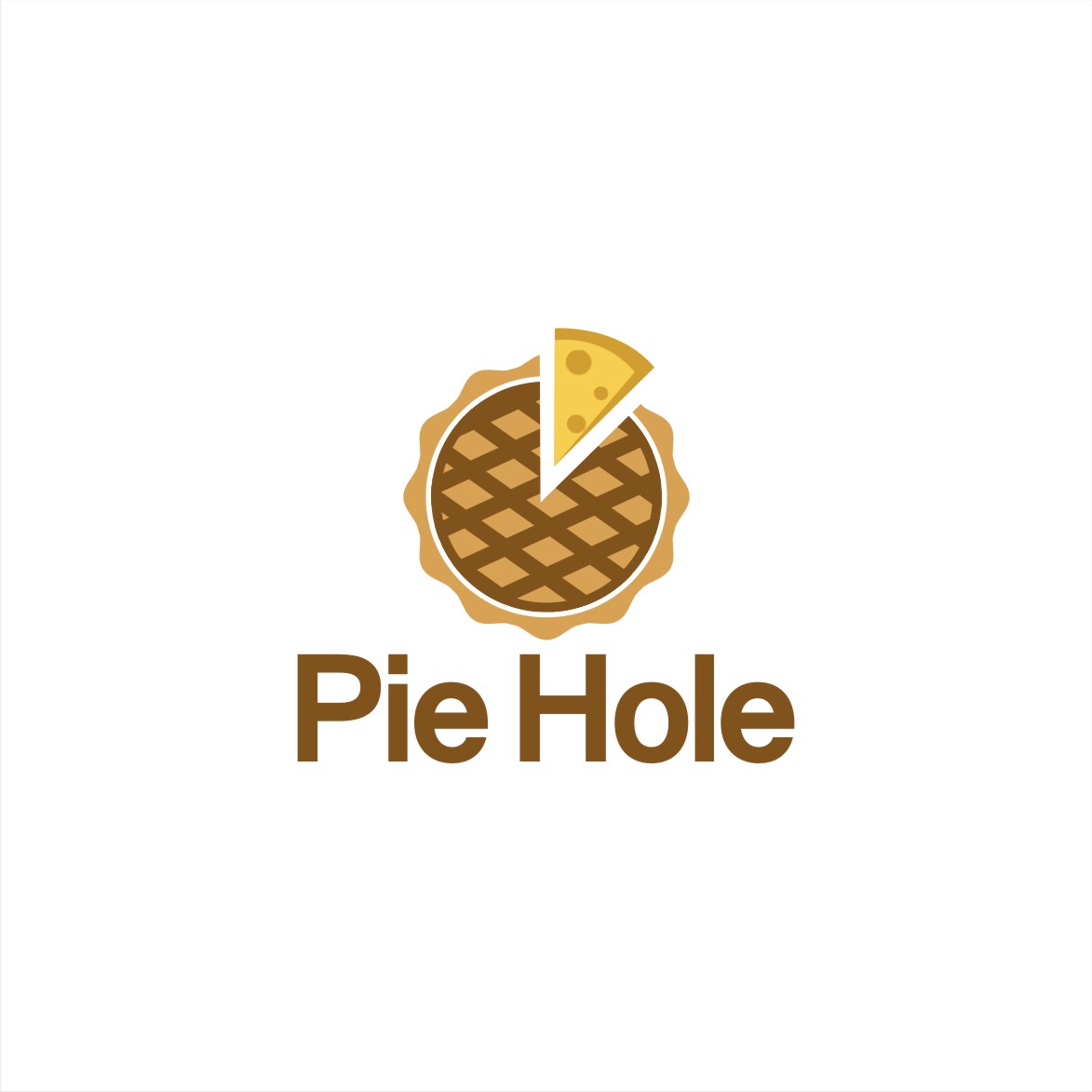 Logo Design by creative.bugs for Pieholewood Pizza | Design #25574215