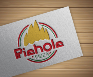 Logo Design by CreativeFeather for Pieholewood Pizza | Design: #25606287