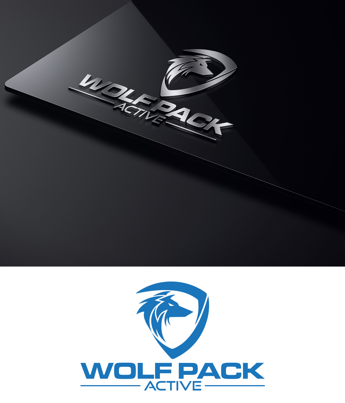 Diseño de Logo por romasa design555 para Wolf Pack Active | Diseño #25578179