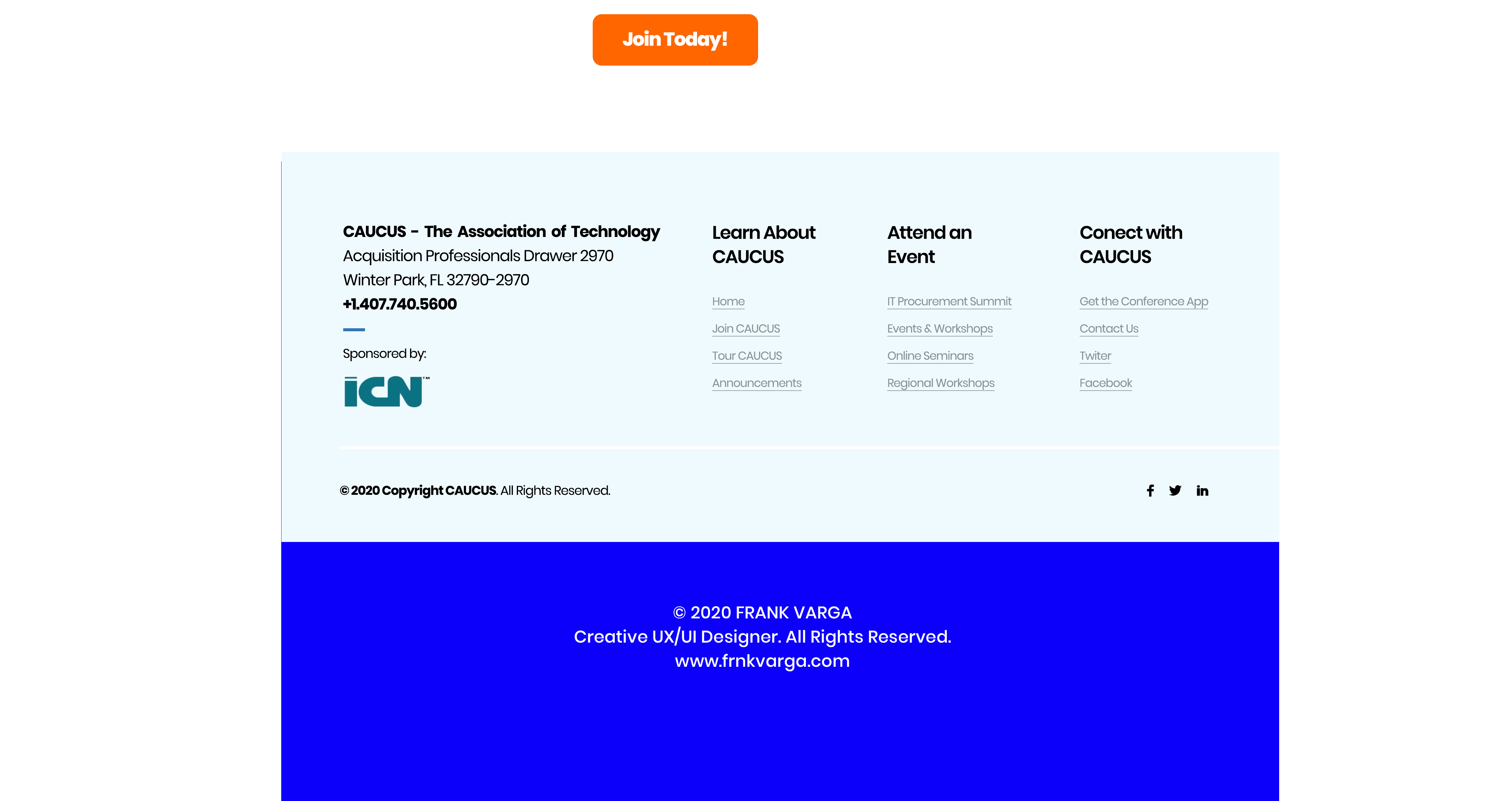 Web Design by Frank Varga for this project | Design #25590875