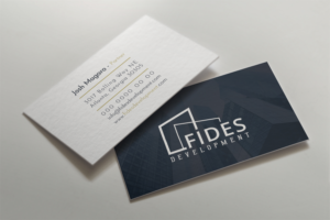 Professional business cards for real estate development company | Diseño de Tarjeta de Presentación por WebixBD