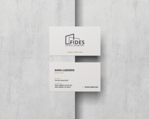 Professional business cards for real estate development company | Business Card Design by HYPdesign