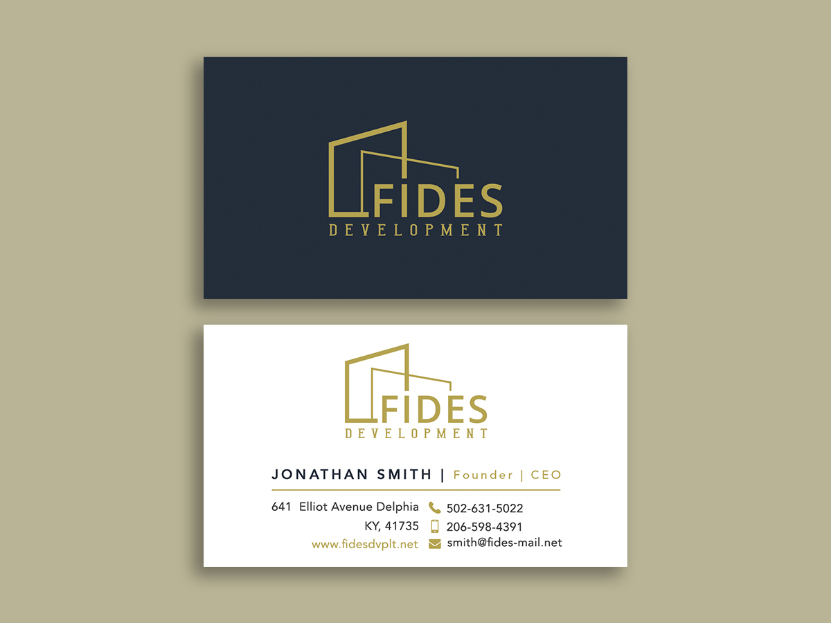 Business Card Design by Moumita_ for this project | Design #25579304