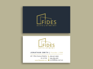Business Card Design by Moumita_ for this project | Design: #25579304