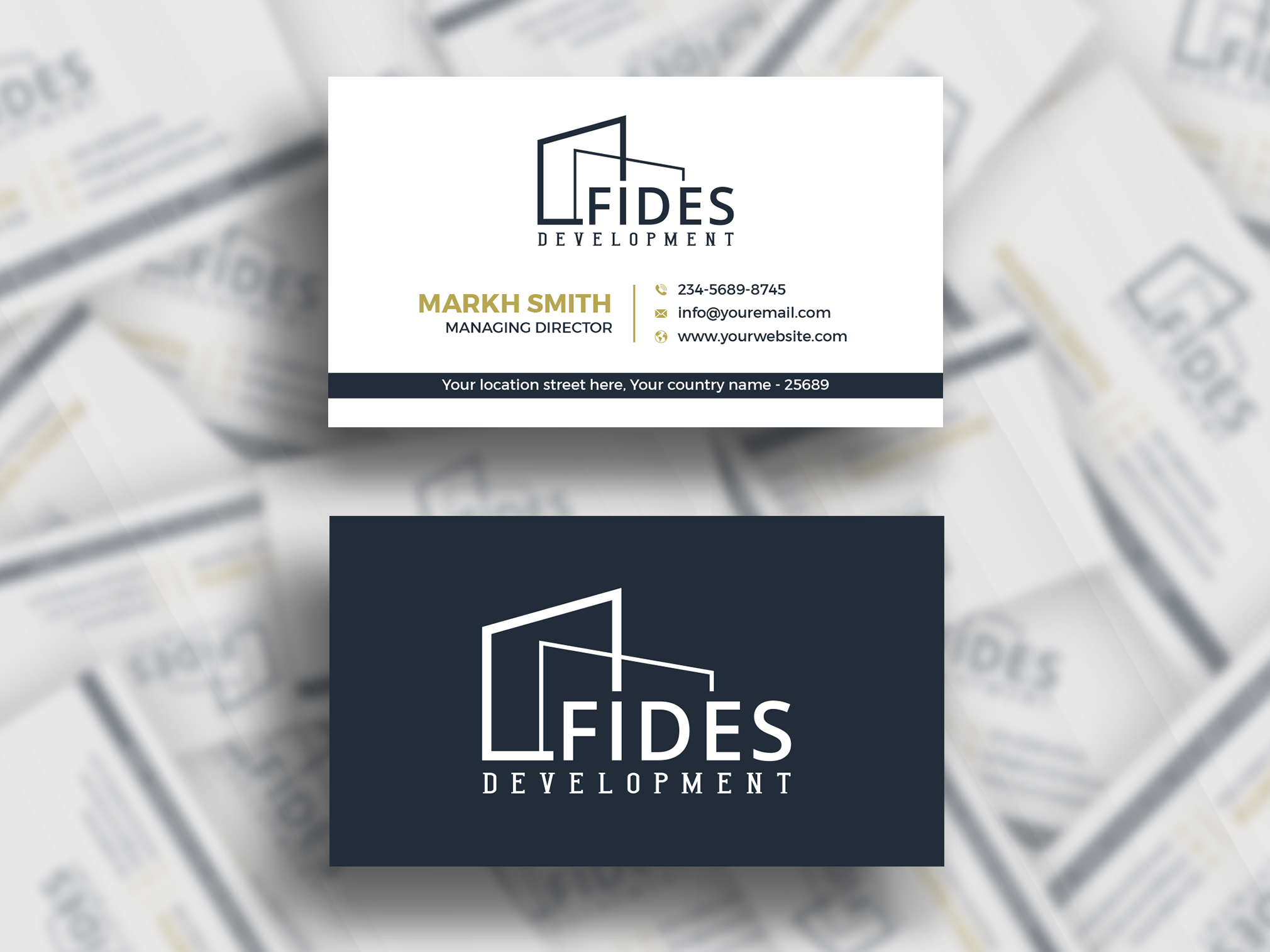 Business Card Design by Ekramul Hossen 2 for this project | Design #25565362
