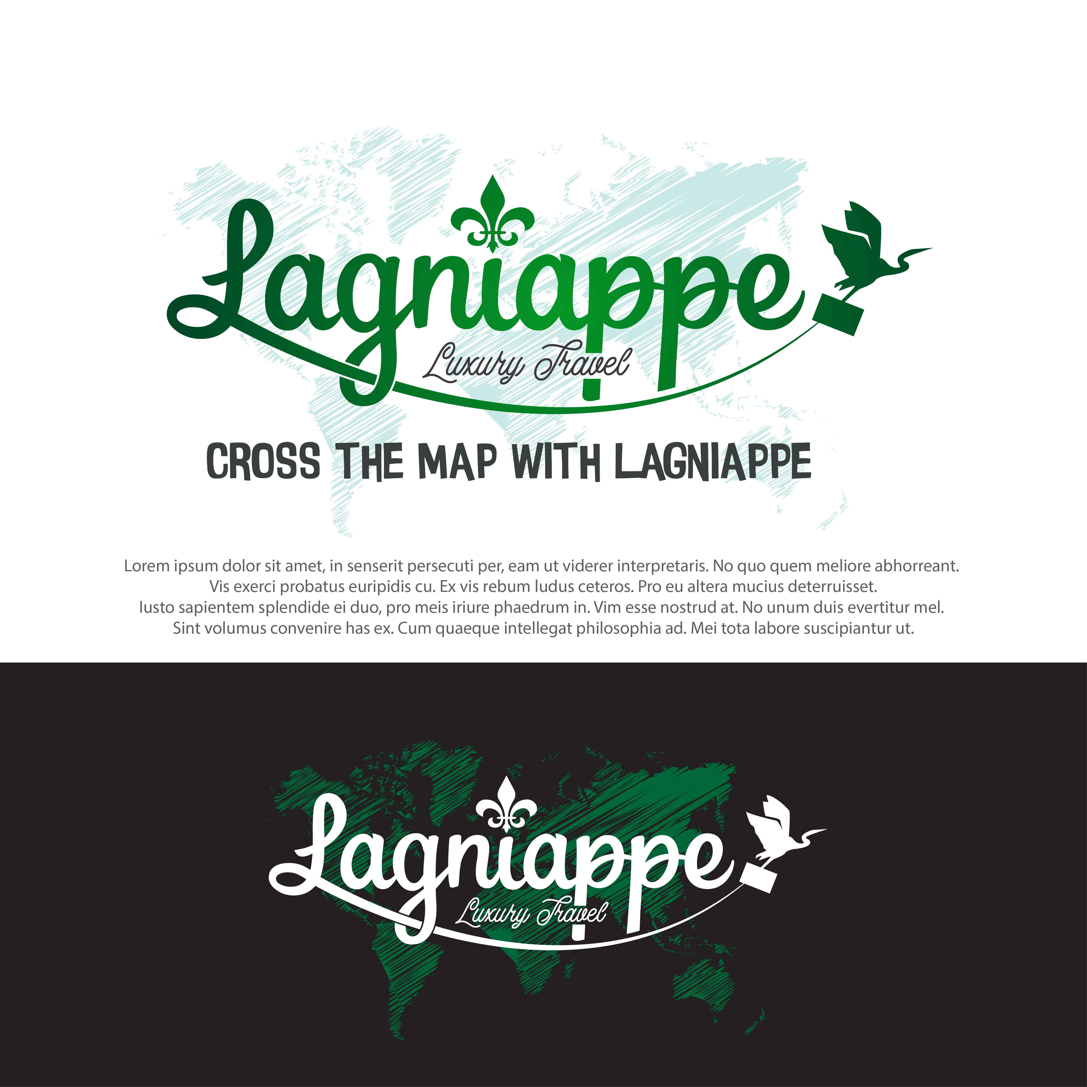 Logo Design by farady for Lagniappe Luxury Travel | Design #25634687
