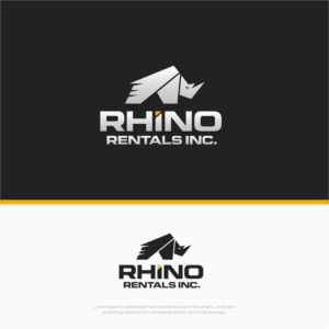 Rhino Rentals Inc | Logo Design by CKS d e s i g n