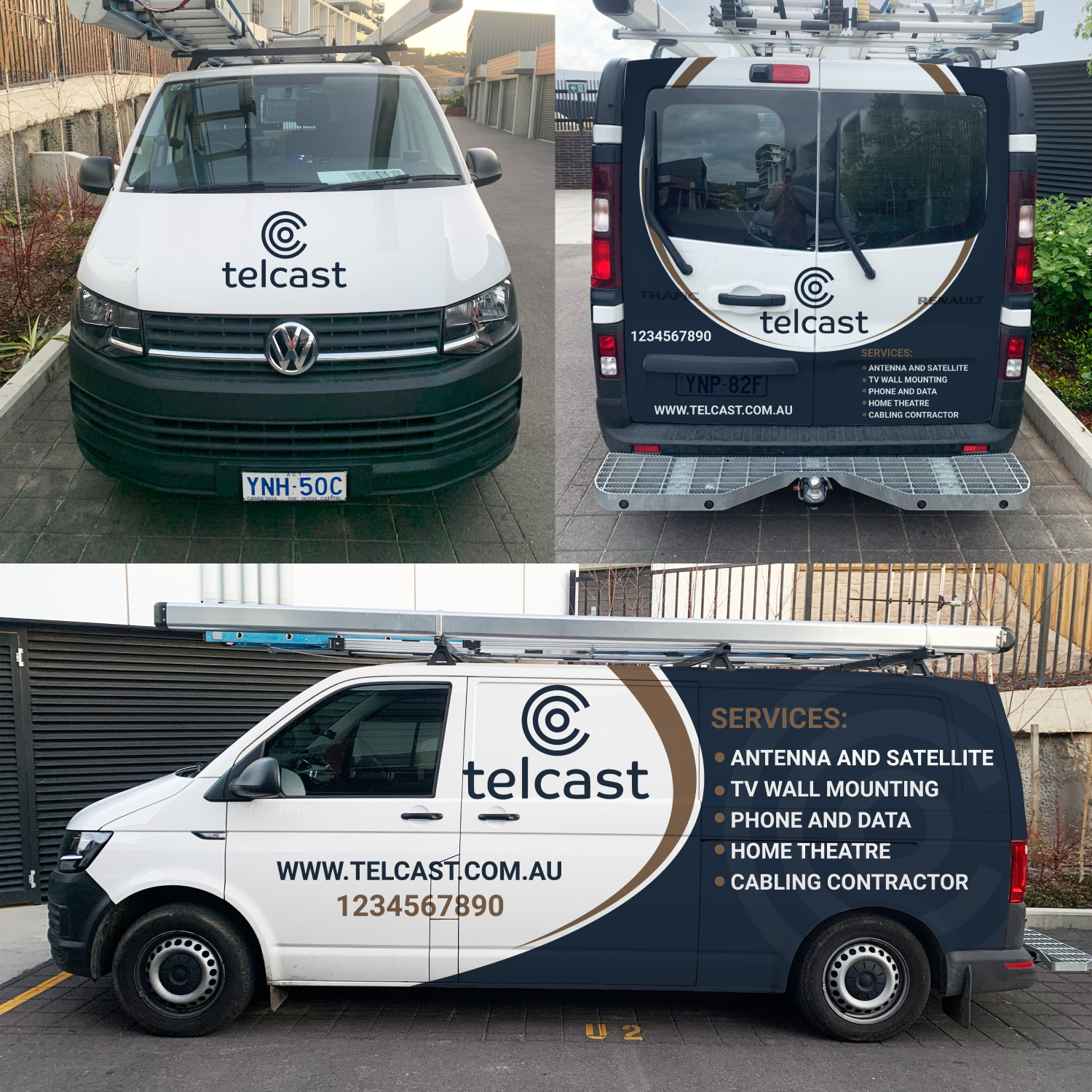 Car Wrap Design by LAXMI DESIGNHUB for Telcast | Design #25828284