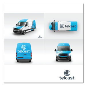 Diseño de Rotulación de Vehículo por kentoi406 para Telcast | Diseño: #25569525