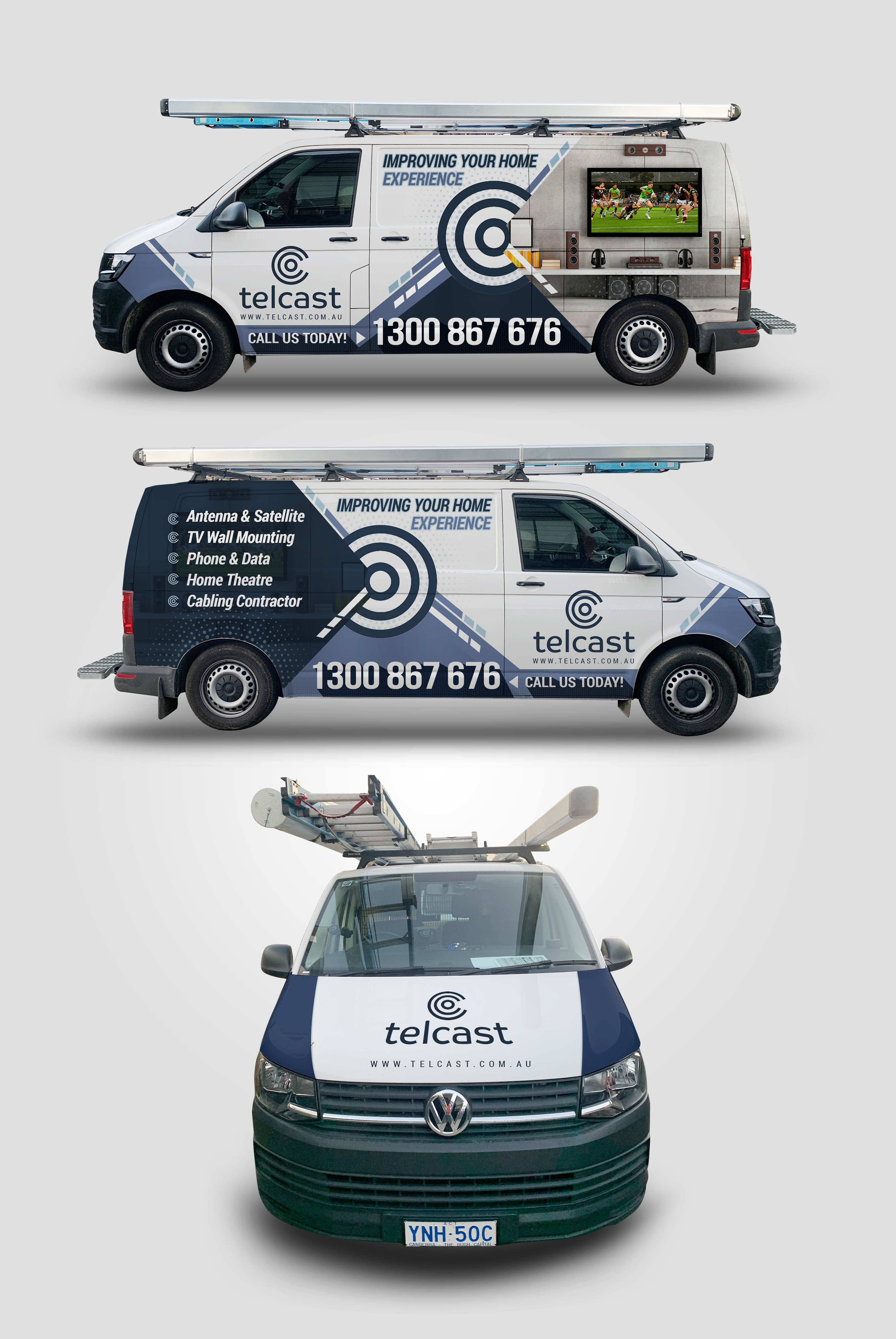 Car Wrap-Design von SAI DESIGNS für Telcast | Design #25836461