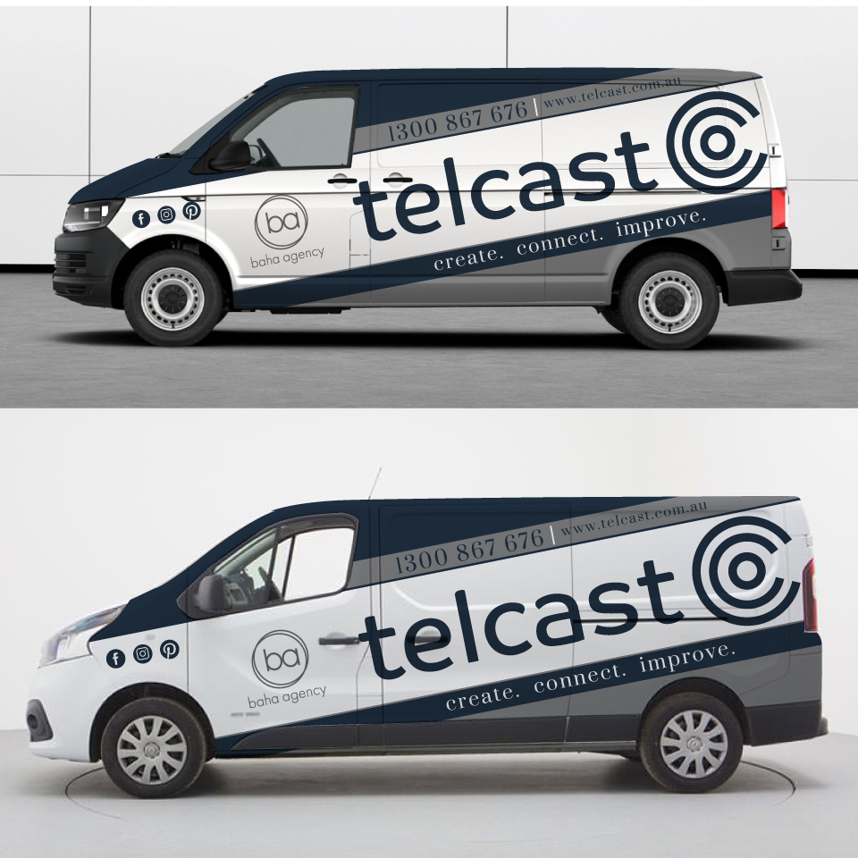 Car Wrap Design by Yoga Tri for Telcast | Design #25568172