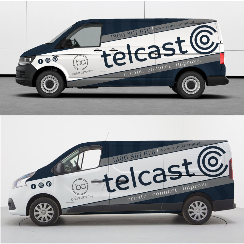 Car Wrap Design by Yoga Tri for Telcast | Design #25568242