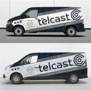 Car Wrap Design by Yoga Tri for Telcast | Design: #25568242