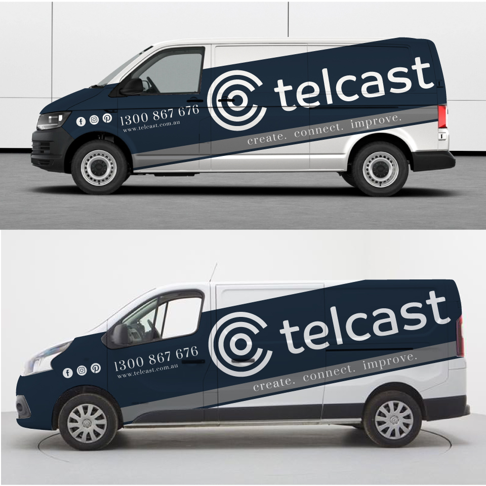 Car Wrap Design by Yoga Tri for Telcast | Design #25568318