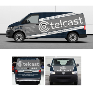 Car Wrap Design by Yoga Tri for Telcast | Design: #25819288