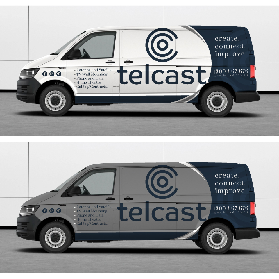 Car Wrap Design by Yoga Tri for Telcast | Design: #25832457