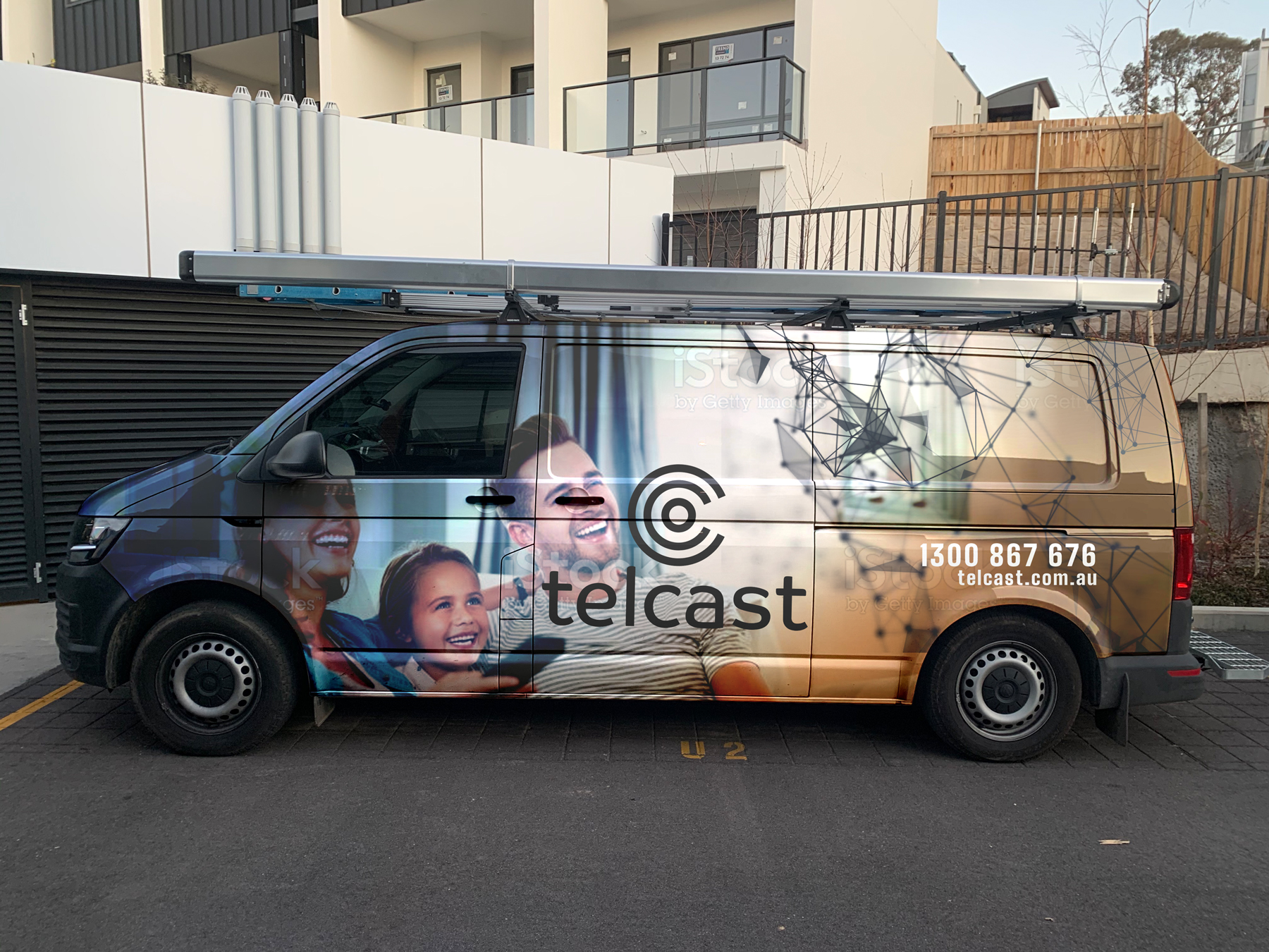 Car Wrap Design by StarGraphics for Telcast | Design #25830029