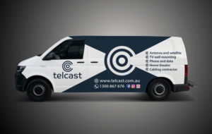 Diseño de Rotulación de Vehículo por JS_Design para Telcast | Diseño: #25592689