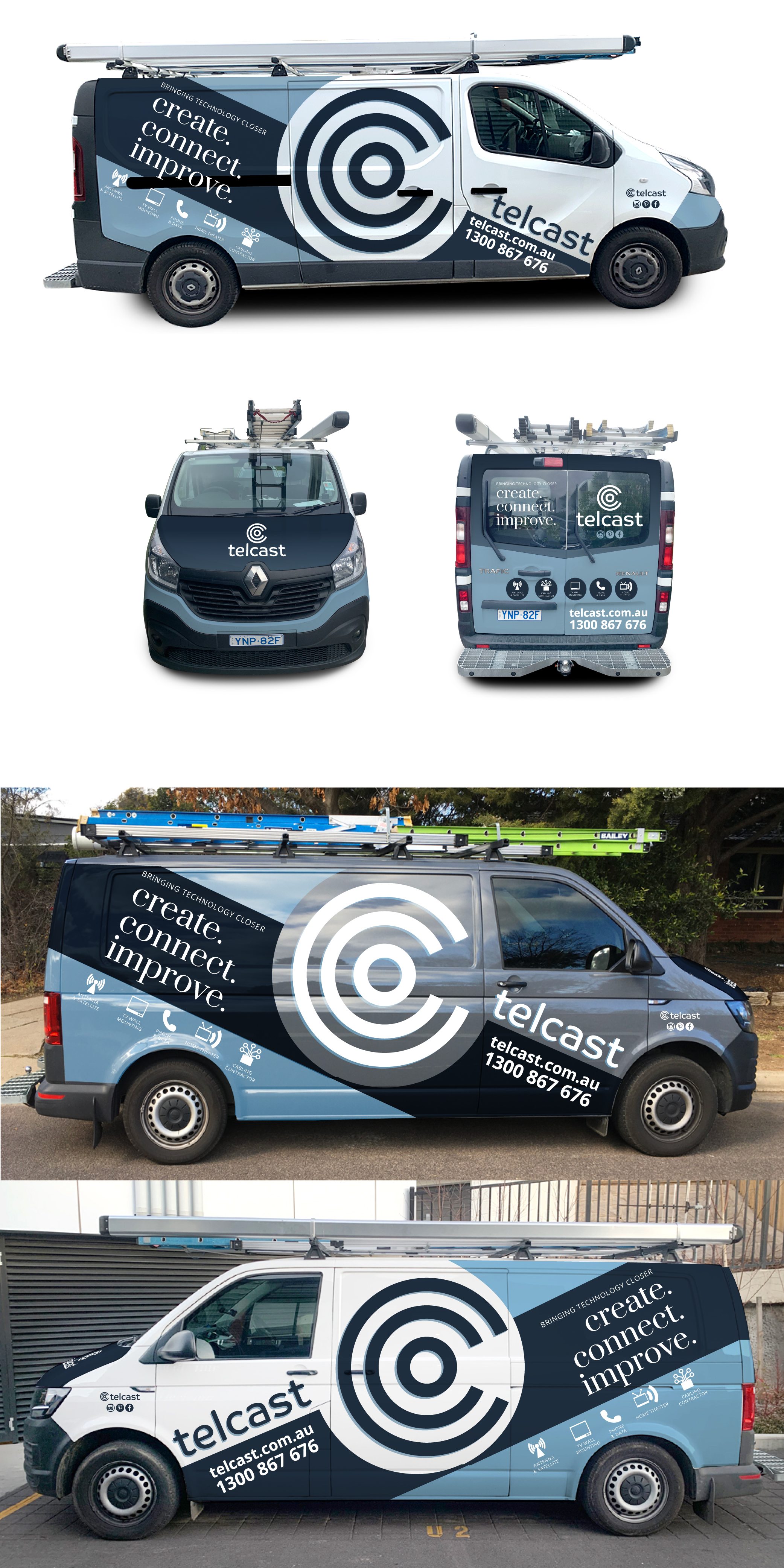 Car Wrap-Design von Radsky17 für Telcast | Design #25586951