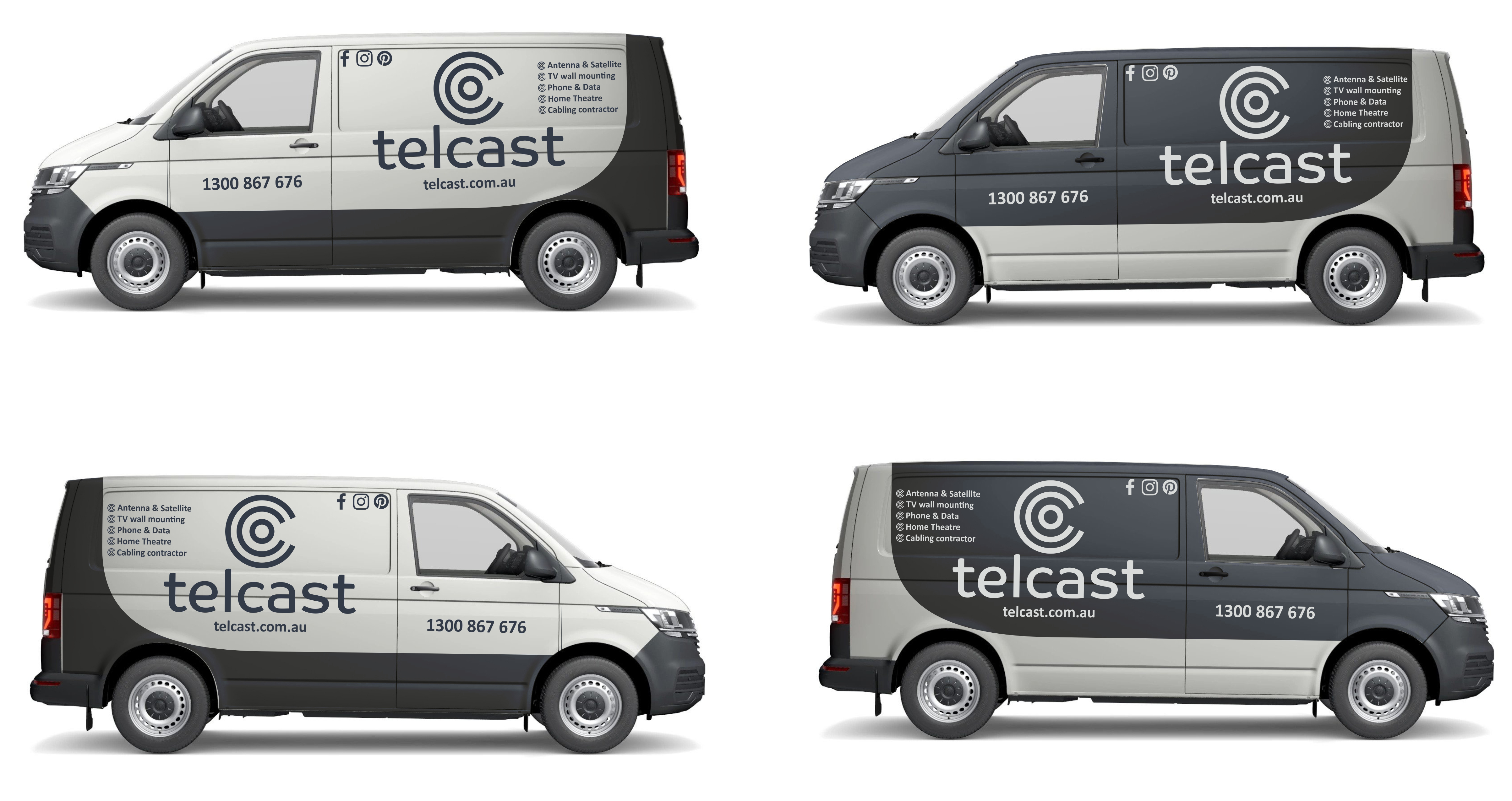 Car Wrap Design by Alessandro Serrago for Telcast | Design #25574033