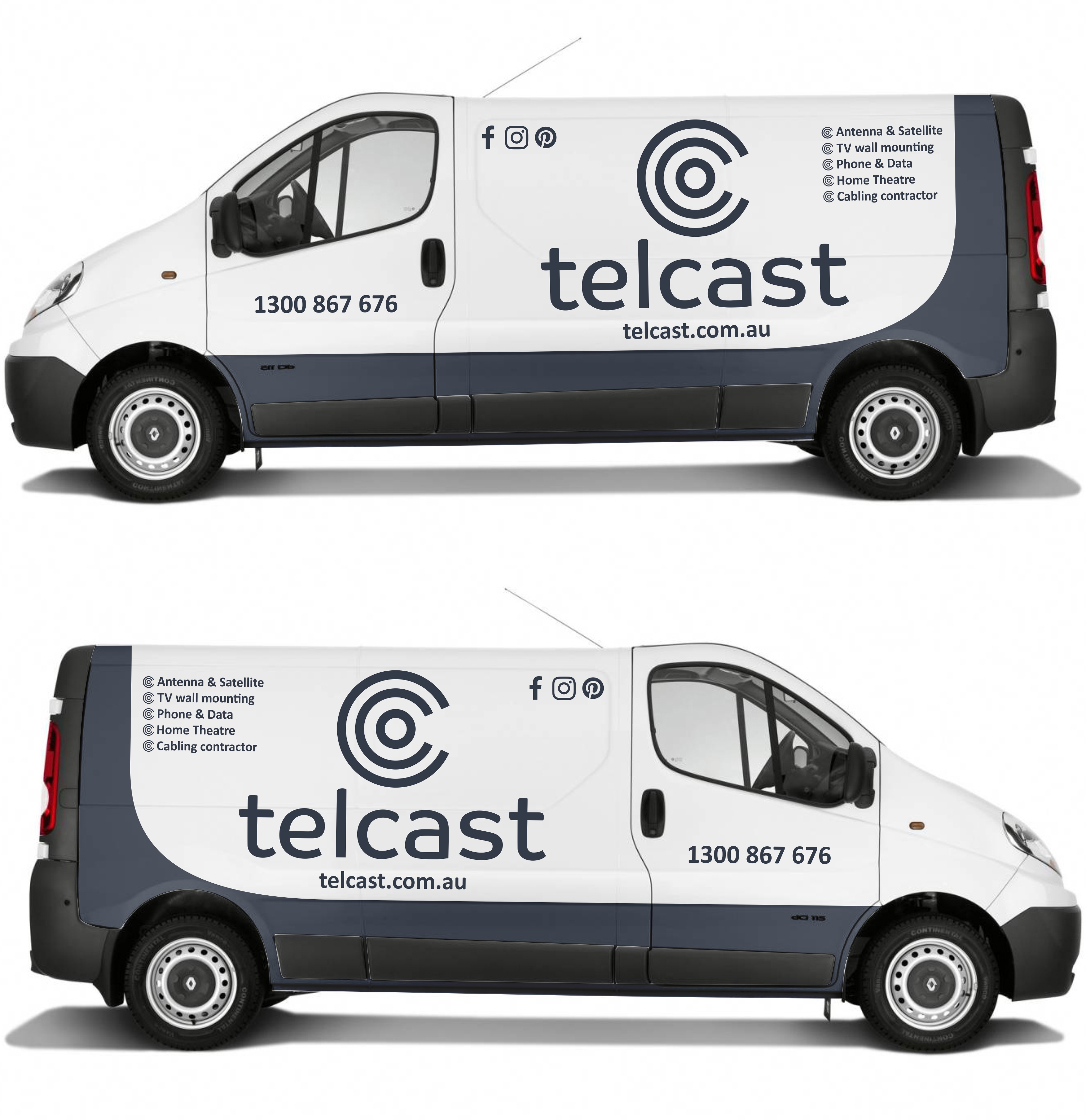 Car Wrap-Design von Alessandro Serrago für Telcast | Design #25574218