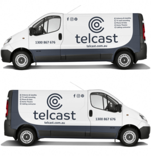 Telecommunication company needs a car wrap design for 3 vans | Diseño de Rotulación de Vehículo por Alessandro Serrago