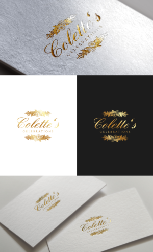 Colette's Celebrations | Logo Design by GLDesigns