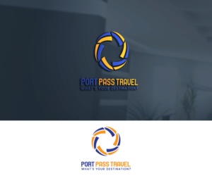 Port Pass Travel | Logo Design by BabAgori