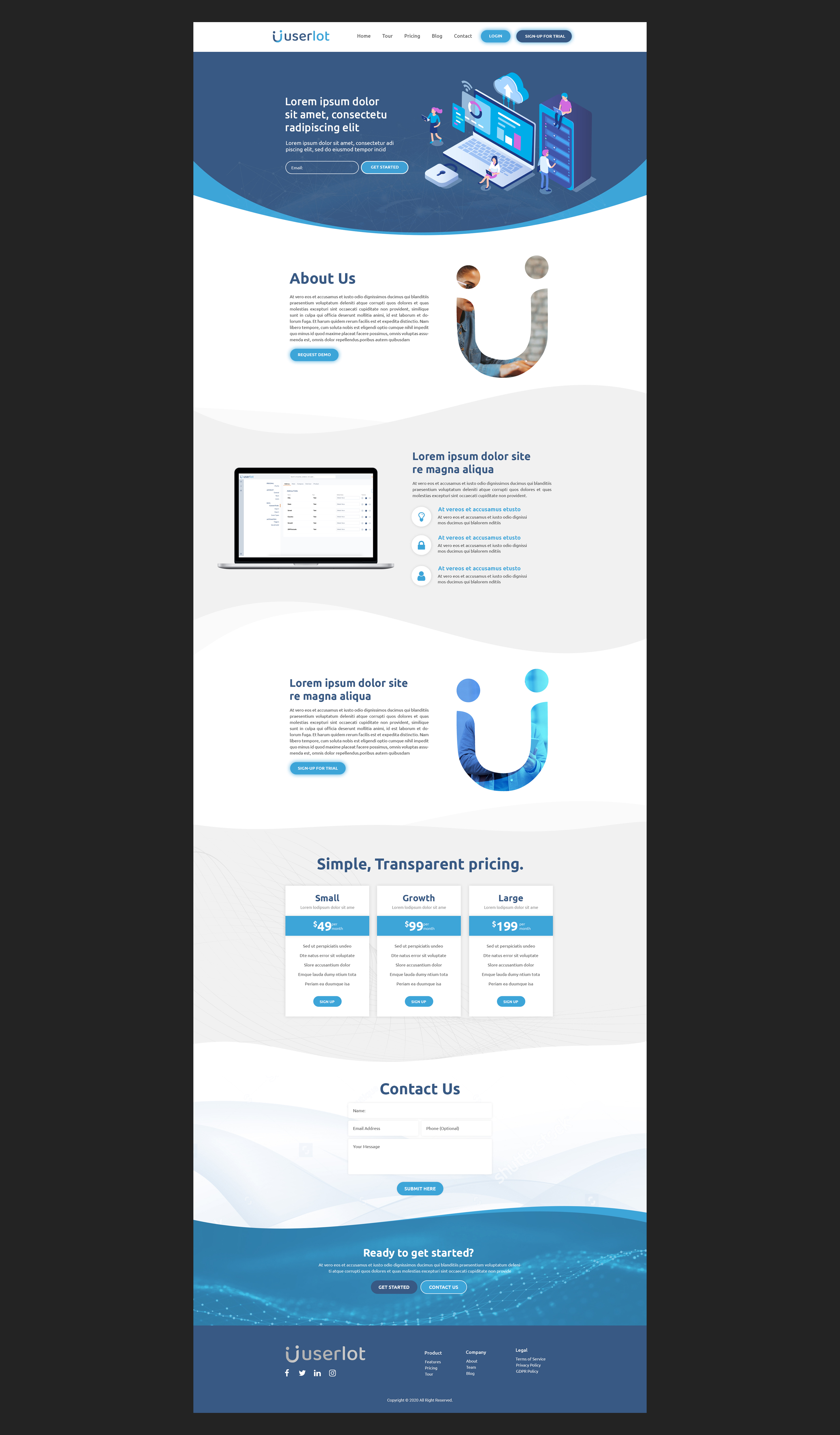 Web Design by MAHABA for this project | Design #25585388