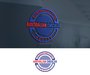 "Australian Circular Economy Solutions"             may include other words "reduce" "reuse" "  | Logo Design by BabAgori