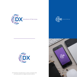 DX Solutions & Services | Logo Design by JohnM.