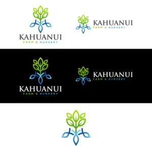 Kahuanui in larger text and Farm & Nursery in smaller text | Diseño de Logo por sangeloenriquez