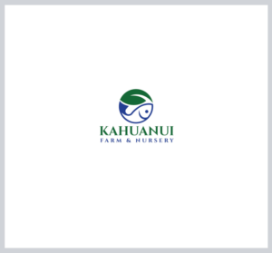 Kahuanui in larger text and Farm & Nursery in smaller text | Diseño de Logo por angelonyamu