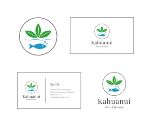 Kahuanui in larger text and Farm & Nursery in smaller text | Design de Logo par jnh