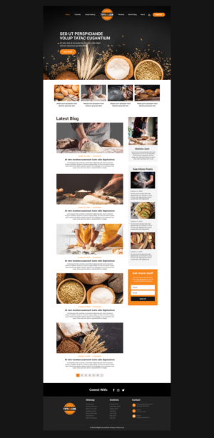 Diseño Wordpress por MAHABA para este proyecto | Diseño: #25597970