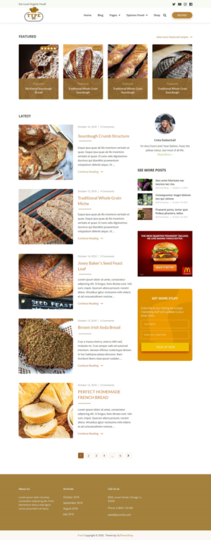 Wordpress Design by webxvision