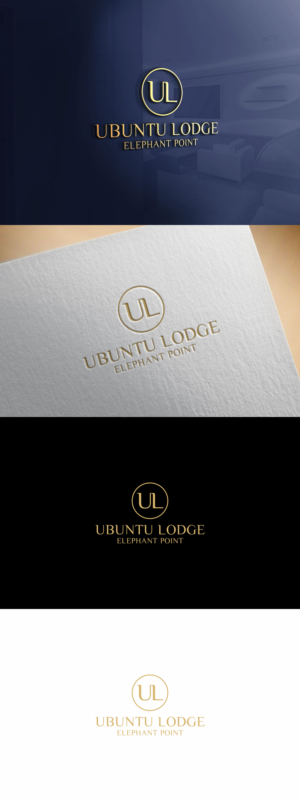 Ubuntu Lodge [AND] Elephant Point | Logo Design by ViciouSaint
