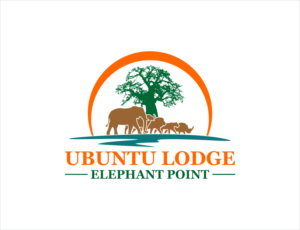 Ubuntu Lodge [AND] Elephant Point | Logo Design by BNdesigner