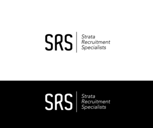 Strata Recruitment Specialists but emphasising SRS | Logo Design by Ng V Duc