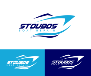 STOUBOS BOAT REPAIR | Logo Design by Ng V Duc