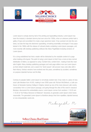 Letterhead Design by Petter Goms for this project | Design: #25572898