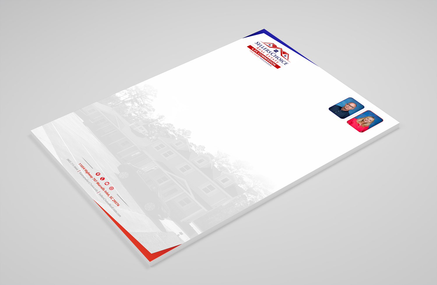 Letterhead Design by Petter Goms for this project | Design #25573000