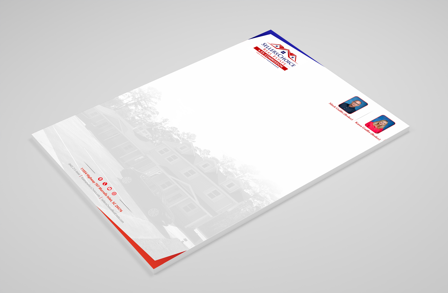 Letterhead Design by Petter Goms for this project | Design #25574349