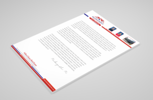 Letterhead Design by Petter Goms for this project | Design: #25574352
