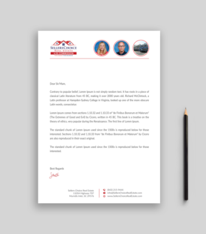 Letterhead Design by Musa. A for this project | Design #25574346