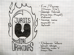 Logo Design by Pretty Idiot Productions for Burokelis ir Krapas | Design: #3025830