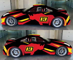 2004 Spec Z (Nissan 350 Z) Race Car Wrap (personal hobby car) | Car Wrap-Design von Muhammad Imran 3